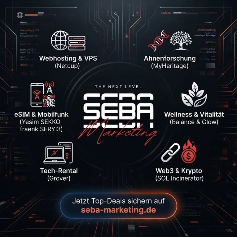 SeBa-Marketing: Clever sparen bei eSIM & VPN-Deals 1 SeBa-Marketing unsere Leistungen