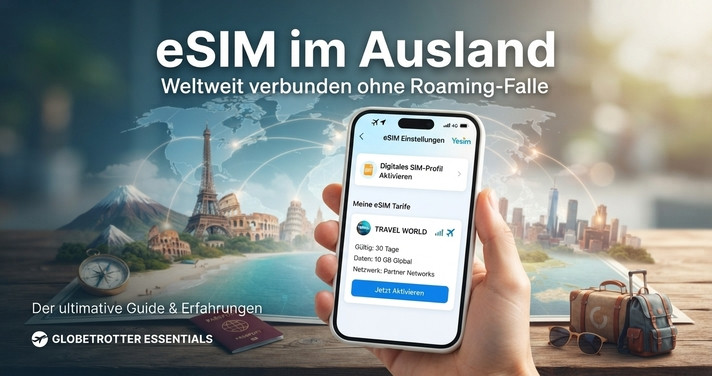eSIM im Ausland nutzen: So sparst du clever Roaming-Kosten! 1 eSim im Ausland